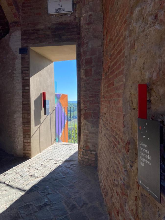 Casa Bel Vedere Peccioli Buitenkant foto